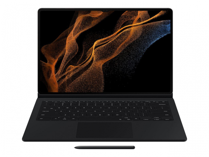 Samsung Book Cover Keyboard Galaxy Tab S8 Ultra Black in the group SMARTPHONE & TABLETS / Tablet cases / Samsung tablets at TP E-commerce Nordic AB (C21602)