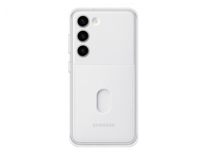 Samsung Galaxy S23 Frame Cover White in the group SMARTPHONE & TABLETS / Phone cases / Samsung at TP E-commerce Nordic AB (C21706)