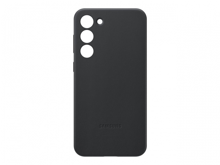 Samsung Galaxy S23 Plus Leather Case Black in the group SMARTPHONE & TABLETS / Phone cases / Samsung at TP E-commerce Nordic AB (C21714)