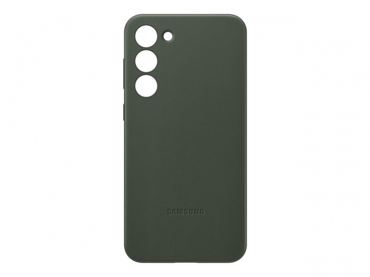 Samsung Galaxy S23 Plus Leather Case Green in the group SMARTPHONE & TABLETS / Phone cases / Samsung at TP E-commerce Nordic AB (C21716)
