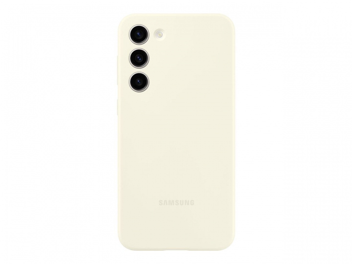 Samsung Galaxy S23 Plus Silicone Case Cream in the group SMARTPHONE & TABLETS / Phone cases / Samsung at TP E-commerce Nordic AB (C21718)