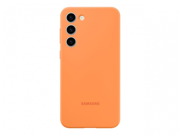 Samsung Galaxy S23 Plus Silicone Case Orange in the group SMARTPHONE & TABLETS / Phone cases / Samsung at TP E-commerce Nordic AB (C21722)