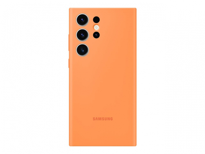 Samsung Galaxy S23 Ultra Silicone Case Orange in the group SMARTPHONE & TABLETS / Phone cases / Samsung at TP E-commerce Nordic AB (C21767)