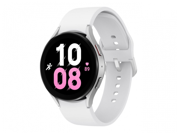 Samsung GALAXY WATCH 5 4G 44 MM Silver in the group Sport, leisure & Hobby / Smartwatch & Activity trackers / Smartwatches at TP E-commerce Nordic AB (C21829)