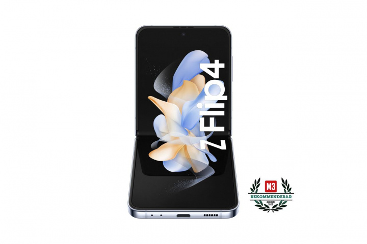 Samsung Galaxy Z Flip4 5G 256GB Blue in the group SMARTPHONE & TABLETS / Mobile phones & smartphones at TP E-commerce Nordic AB (C21849)