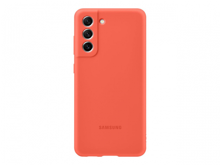 Samsung Silicone Cover Galaxy S21 FE Coral in the group SMARTPHONE & TABLETS / Phone cases / Samsung at TP E-commerce Nordic AB (C21903)