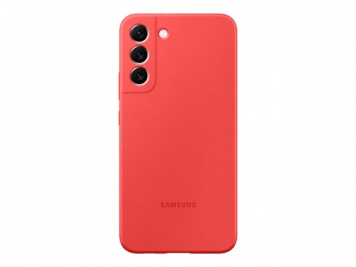Samsung Silicone Cover Galaxy S22 Plus Coral in the group SMARTPHONE & TABLETS / Phone cases / Samsung at TP E-commerce Nordic AB (C21911)
