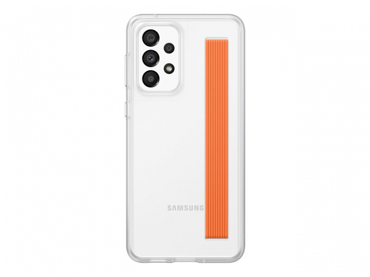 Samsung Slim Strap Cover Galaxy A33 Transparent in the group SMARTPHONE & TABLETS / Phone cases / Samsung at TP E-commerce Nordic AB (C21921)