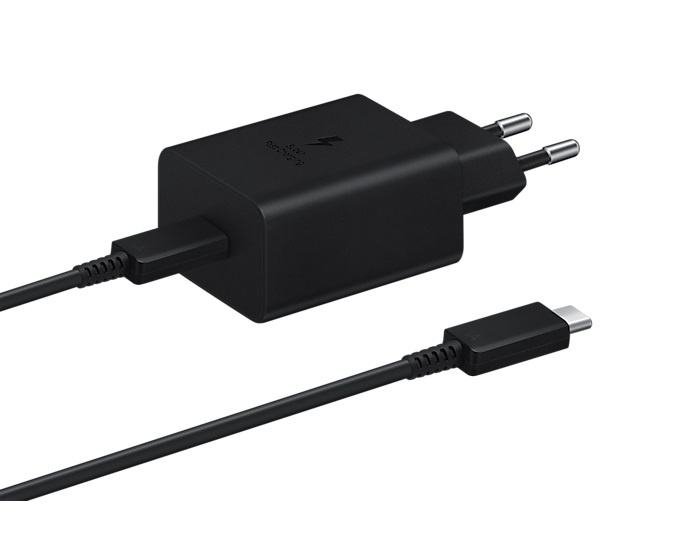Samsung Wall Charger 45w Usb-C Inc Cable 5A C To C Black in the group SMARTPHONE & TABLETS / Chargers & Cables / Wall charger / Wall charger USB-C at TP E-commerce Nordic AB (C21945)