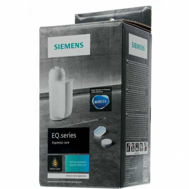 Siemens Rengöringskit espressomaskiner TZ80004B in the group HOME, HOUSEHOLD & GARDEN / Household appliances / Coffee makers and accessories / Filters & Accessories at TP E-commerce Nordic AB (C21956)