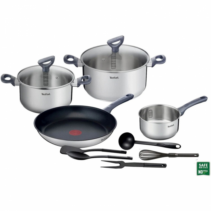 Tefal Daily Cook 11 pcs set TEFAL in the group HOME, HOUSEHOLD & GARDEN / Kitchen utensils / Pots & Pans at TP E-commerce Nordic AB (C21972)