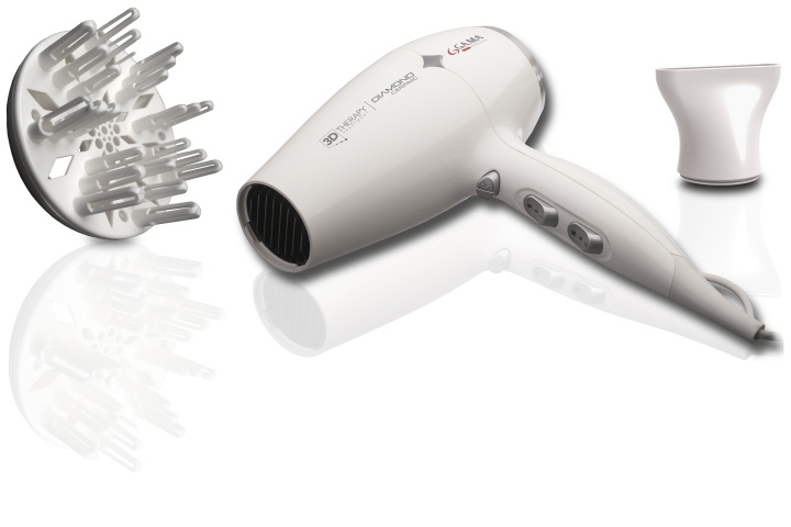 Ga.Ma Hårfön Diamon 3D Therapy GH030 in the group BEAUTY & HEALTH / Hair & Styling / Styling Tools / Hair dryer at TP E-commerce Nordic AB (C22036)