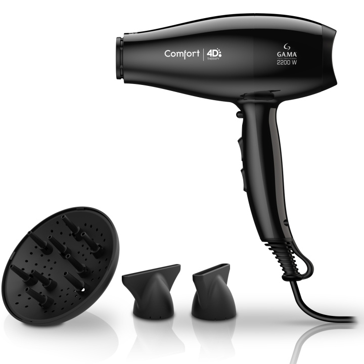 Ga.Ma Hårfön Comfort 4D Therapy 2200W GH0532 in the group BEAUTY & HEALTH / Hair & Styling / Styling Tools / Hair dryer at TP E-commerce Nordic AB (C22037)