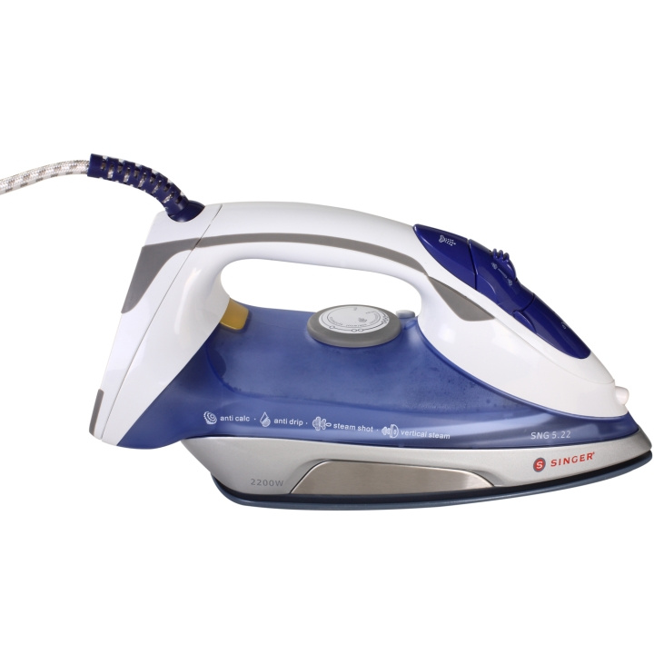 Singer Strykjärn 2200W SNG522.08 in the group HOME, HOUSEHOLD & GARDEN / Clothes care / Irons at TP E-commerce Nordic AB (C22054)