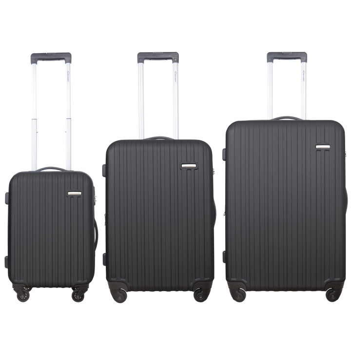 Cavalet Rhodos Väskset 3st Svart in the group Sport, leisure & Hobby / Travel accessories / Suitcases at TP E-commerce Nordic AB (C22182)