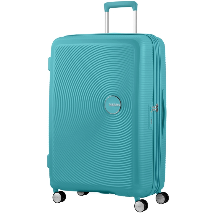 American Tourister Soundbox Resväska 77 Exp. Turquoise Tonic in the group Sport, leisure & Hobby / Travel accessories / Suitcases at TP E-commerce Nordic AB (C22192)
