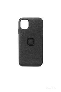 Peak Design Everyday Fabric Case iPhone 11 Pro - Charcoal in the group SMARTPHONE & TABLETS / Phone cases / Apple / iPhone 11 Pro / Cases at TP E-commerce Nordic AB (C22283)