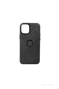 Peak Design Everyday Fabric Case iPhone 12 Mini - Charcoal in the group SMARTPHONE & TABLETS / Phone cases / Apple / iPhone 12 Mini / Cases at TP E-commerce Nordic AB (C22286)