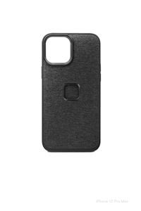 Peak Design Everyday Fabric Case iPhone 12 Pro Max - Charcoal in the group SMARTPHONE & TABLETS / Phone cases / Apple / iPhone 12 Pro / Cases at TP E-commerce Nordic AB (C22287)