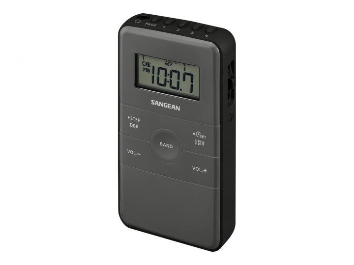 Sangean DT-140 svart/grå in the group HOME ELECTRONICS / Audio & Picture / Home cinema, Hifi & Portable / Radio & Alarm clocks / Radio at TP E-commerce Nordic AB (C22362)