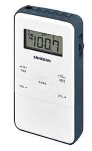 Sangean DT-140 vit/blå in the group HOME ELECTRONICS / Audio & Picture / Home cinema, Hifi & Portable / Radio & Alarm clocks / Radio at TP E-commerce Nordic AB (C22363)