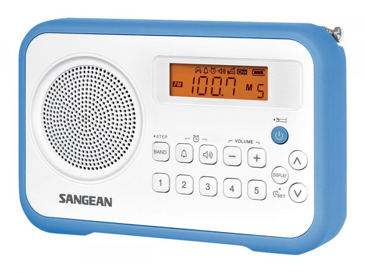 Sangean PRD18BLUE in the group HOME ELECTRONICS / Audio & Picture / Home cinema, Hifi & Portable / Radio & Alarm clocks / Radio at TP E-commerce Nordic AB (C22373)