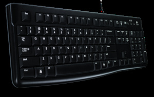Logitech K120 Keyboard in the group COMPUTERS & PERIPHERALS / Mice & Keyboards / Keyboards / Corded at TP E-commerce Nordic AB (C22469)