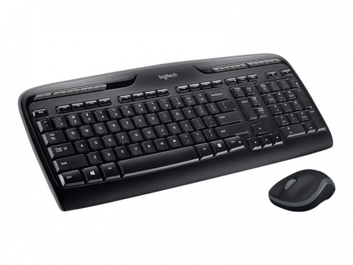 Logitech MK330 Wireless Desktop in the group COMPUTERS & PERIPHERALS / Mice & Keyboards / Keyboards / Combo packs at TP E-commerce Nordic AB (C22474)