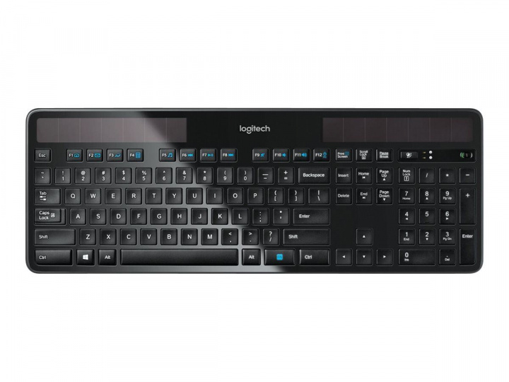 Logitech WIRELESS KEYBOARD K750 in the group COMPUTERS & PERIPHERALS / Mice & Keyboards / Keyboards / Wireless at TP E-commerce Nordic AB (C22493)