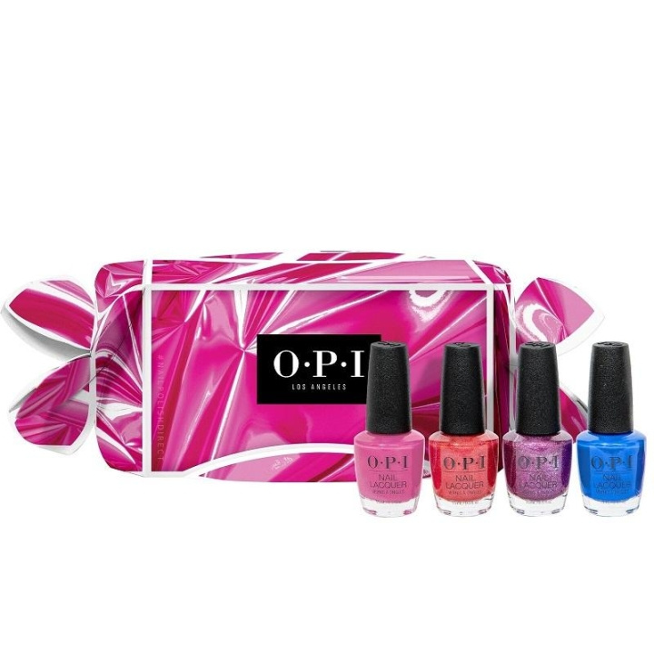 OPI Nail Lacquer Mini Cracker Gift Set in the group BEAUTY & HEALTH / Manicure / Pedicure / Nail polish at TP E-commerce Nordic AB (C22605)