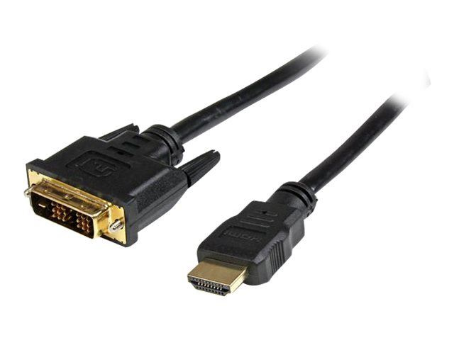 StarTech 1m Hdmi To Dvi-D Cable - M/M in the group COMPUTERS & PERIPHERALS / Computer cables / DVI / Cables at TP E-commerce Nordic AB (C22724)