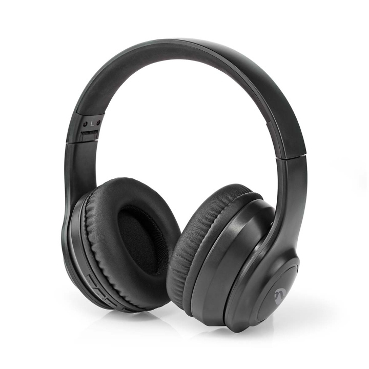 Wireless Over-Ear Headphones | Battery play time: 16 hrs | Built-in microphone | Press Control | Noise canceling | Voice control support | Volume control | Travel case included | Black in the group HOME ELECTRONICS / Audio & Picture / Headphones & Accessories / Headphones at TP E-commerce Nordic AB (C22837)
