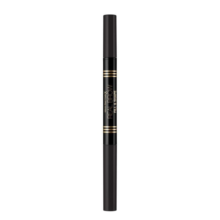 Max Factor Real Brow Fill & Shape 05 Black Brown in the group BEAUTY & HEALTH / Makeup / Eyes & Eyebrows / Brow pencils at TP E-commerce Nordic AB (C22848)