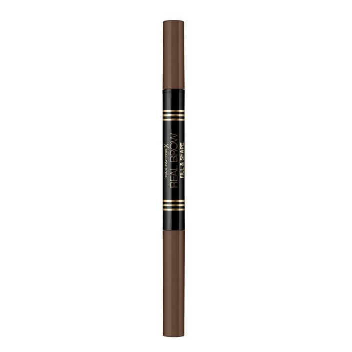 Max Factor Real Brow Fill & Shape 02 Soft Brown in the group BEAUTY & HEALTH / Makeup / Eyes & Eyebrows / Brow pencils at TP E-commerce Nordic AB (C22849)