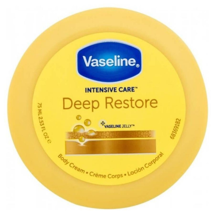 Vaseline Intensive Care Deep Restore Body Cream 75ml in the group BEAUTY & HEALTH / Skin care / Body health / Body lotion at TP E-commerce Nordic AB (C22950)