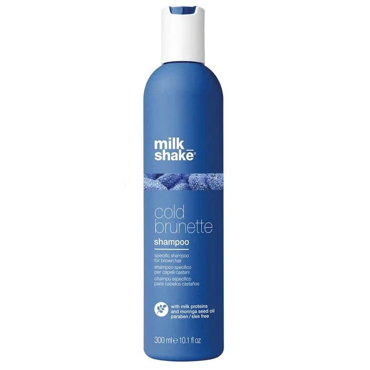 Milk_Shake Cold Brunette Shampoo 300ml in the group BEAUTY & HEALTH / Hair & Styling / Hair care / Hair Dye / Silver shampoo at TP E-commerce Nordic AB (C23007)