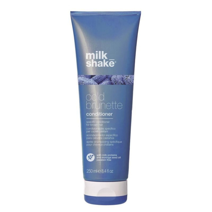Milk_Shake Cold Brunette Conditioner 250ml in the group BEAUTY & HEALTH / Hair & Styling / Hair care / Hair Dye / Silver Conditioner at TP E-commerce Nordic AB (C23009)