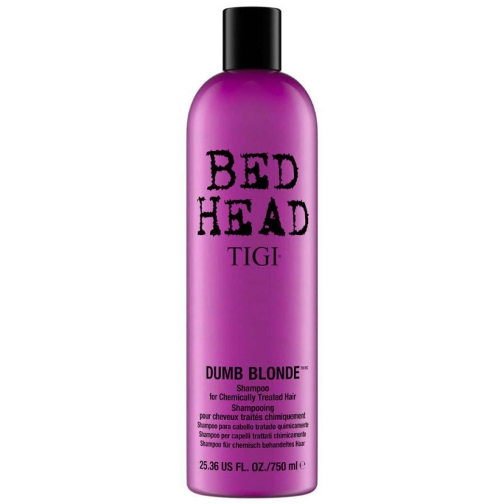 TIGI Bed Head Dumb Blonde Shampoo 750ml in the group BEAUTY & HEALTH / Hair & Styling / Hair care / Schampoo at TP E-commerce Nordic AB (C23048)