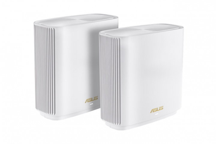 ASUS ZenWiFi AX XT8 V2 Mesh 2-pack White in the group COMPUTERS & PERIPHERALS / Network / Routrar at TP E-commerce Nordic AB (C23109)
