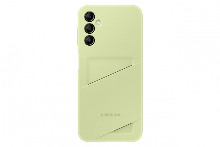 Samsung Card Slot Case Lime Galaxy A14 in the group SMARTPHONE & TABLETS / Phone cases / Samsung at TP E-commerce Nordic AB (C23138)
