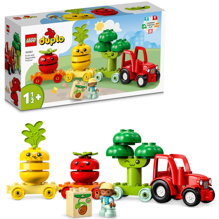 LEGO DUPLO - Frukt Och Grönsakstraktor 10982 in the group TOYS, KIDS & BABY PRODUCTS / Toys / Building toys / Lego at TP E-commerce Nordic AB (C23224)