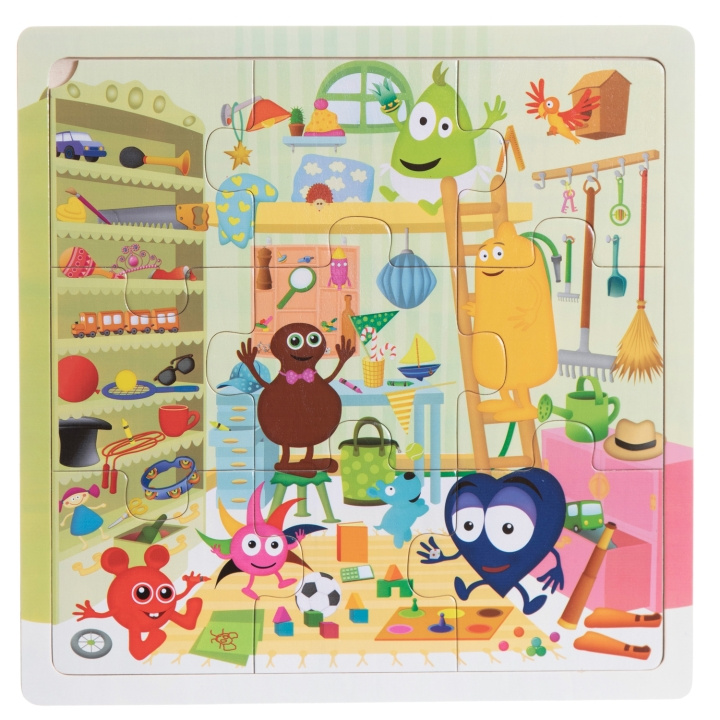 Teddykompaniet I Babblarnas prylbod 9 bitar in the group TOYS, KIDS & BABY PRODUCTS / Toys / Puzzles at TP E-commerce Nordic AB (C23230)