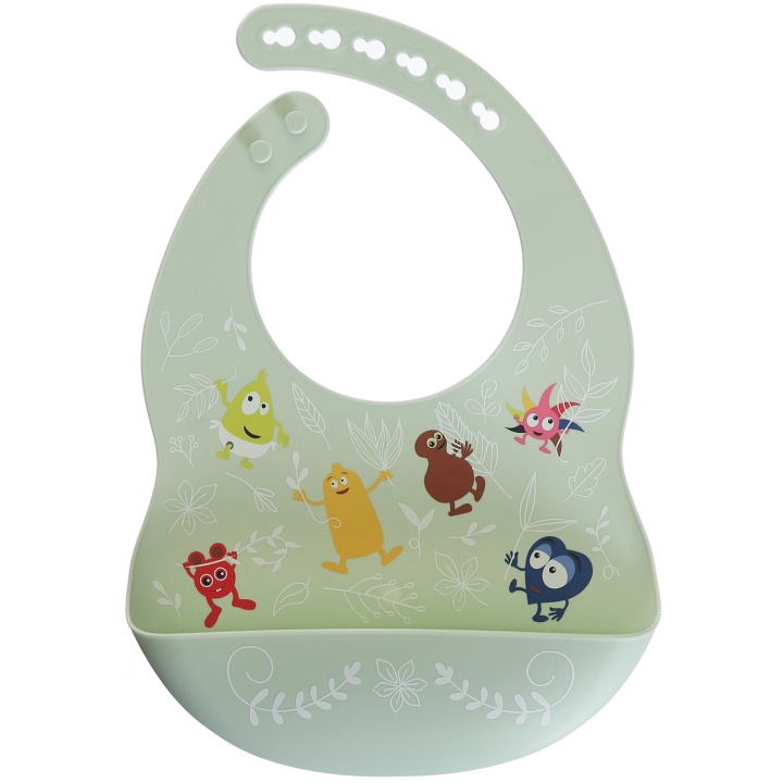 Babblarna Babblarna- Silikonhaklapp, I naturen in the group TOYS, KIDS & BABY PRODUCTS / Eat & Drink / Bibs at TP E-commerce Nordic AB (C23231)