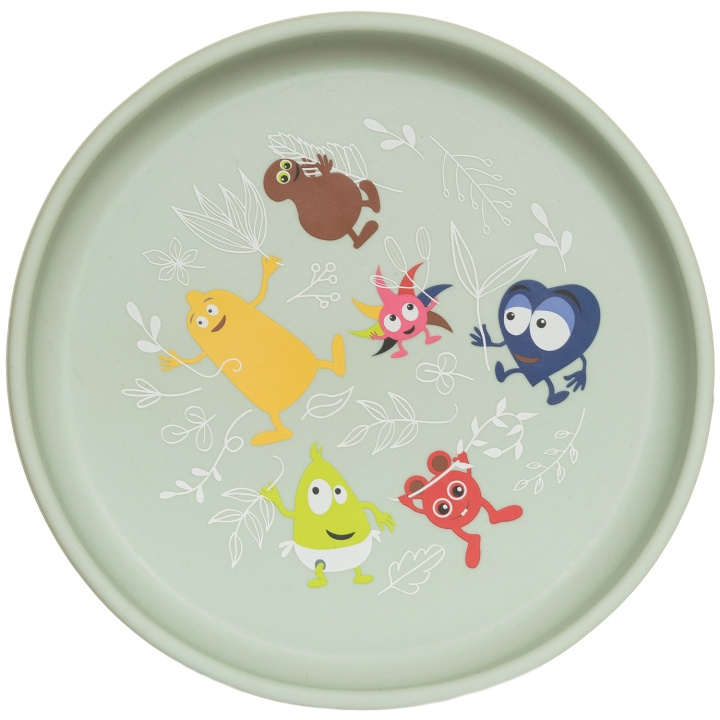 Babblarna Babblarna- Silikontallrik, I naturen in the group TOYS, KIDS & BABY PRODUCTS / Eat & Drink / Children\'s tableware at TP E-commerce Nordic AB (C23232)