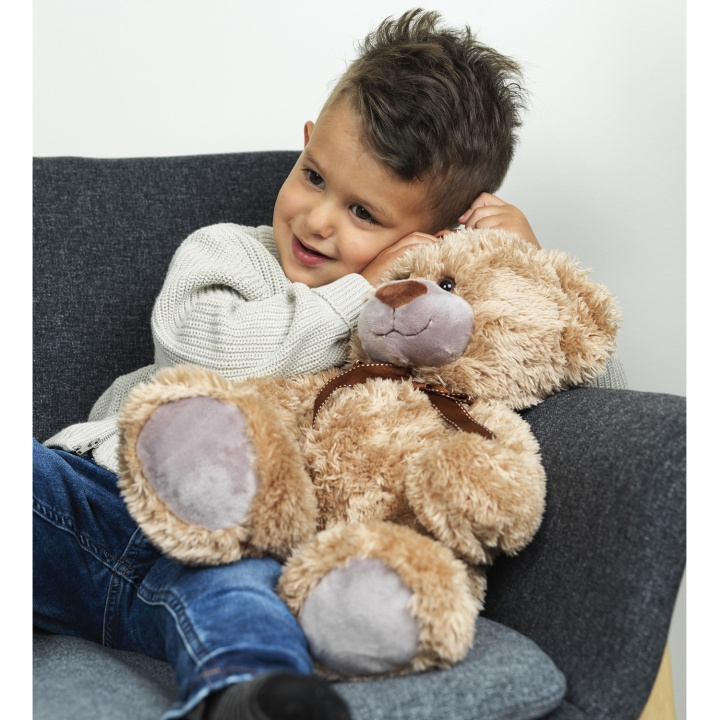 Teddykompaniet Roger, beige, stor in the group TOYS, KIDS & BABY PRODUCTS / Baby toys / stuffed animals at TP E-commerce Nordic AB (C23250)