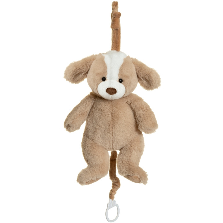 Teddykompaniet Ludde, Speldosa, Hund in the group TOYS, KIDS & BABY PRODUCTS / Baby toys / stuffed animals at TP E-commerce Nordic AB (C23269)