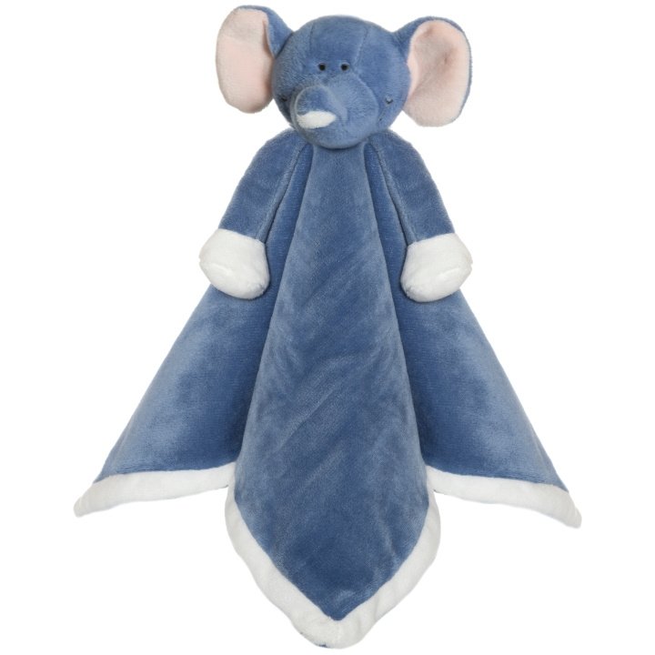 Teddykompaniet Diinglisar SE Elefant Snuttefilt Denim in the group TOYS, KIDS & BABY PRODUCTS / Baby toys / stuffed animals at TP E-commerce Nordic AB (C23286)