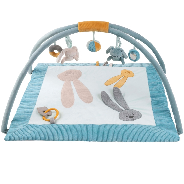 Nattou Lapidou Babygym - Fyrkantig in the group TOYS, KIDS & BABY PRODUCTS / Baby toys / Activity toys at TP E-commerce Nordic AB (C23288)