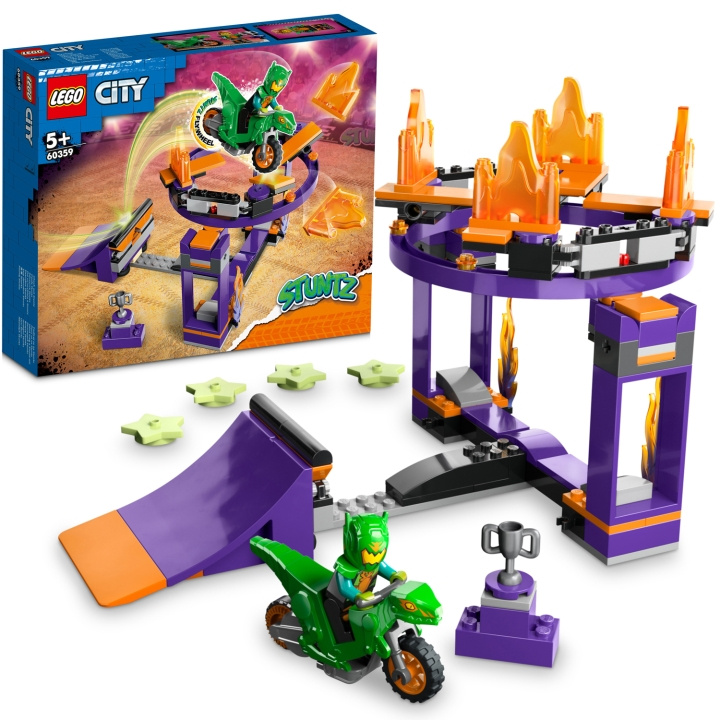 LEGO City Stuntz - Stuntramp Med Basketutmaning in the group TOYS, KIDS & BABY PRODUCTS / Toys / Building toys / Lego at TP E-commerce Nordic AB (C23361)