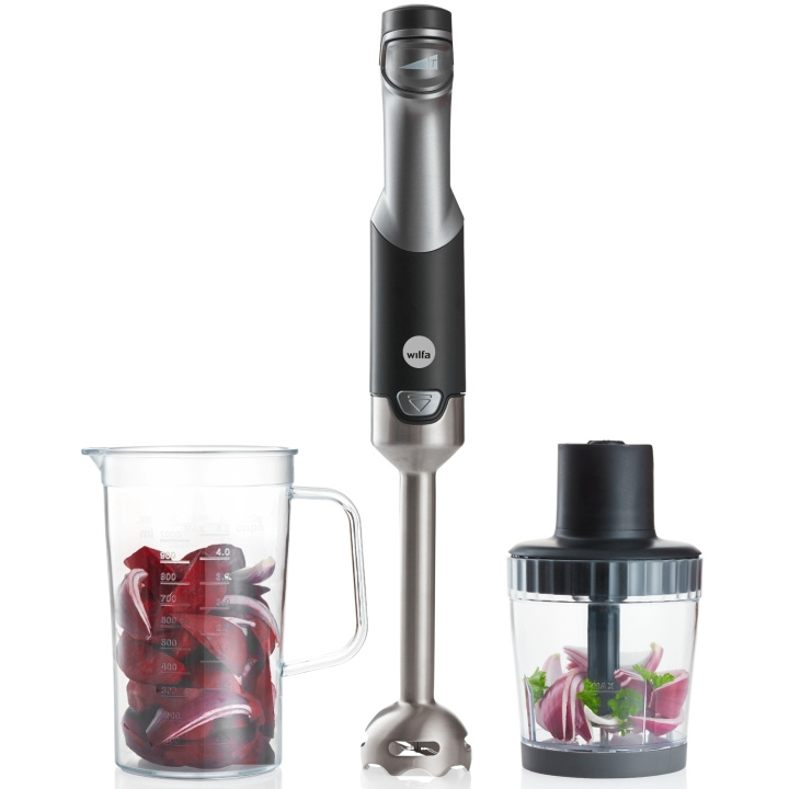 Wilfa Stavmixerset rostfri 1000W SM-1000FP in the group HOME, HOUSEHOLD & GARDEN / Household appliances / Food processor & Kitchen appliances / Hand blenders at TP E-commerce Nordic AB (C23366)
